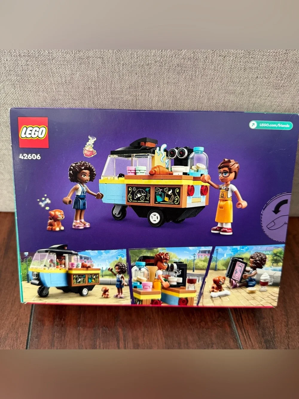 LEGO Friends Mobile Bakery Food Cart 42606 New 125 Pieces